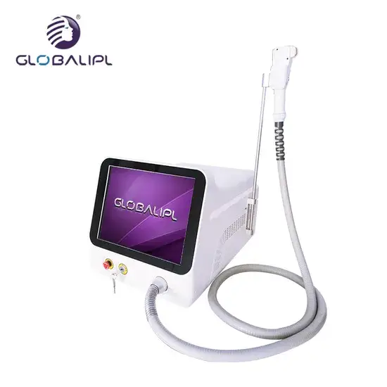 Máy triệt lông không đau kết nối bằng laser diode sợi quang 808nm - Sản phẩm mới nhất