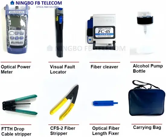 Giải pháp cắt tách và ghép sợi quang FTTH hiệu quả