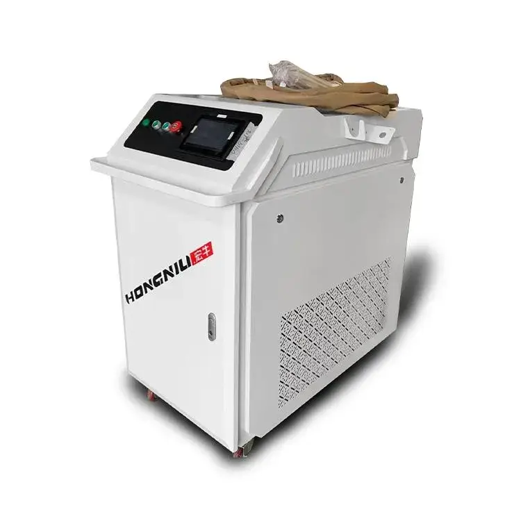 Máy hàn laser sợi cho kim loại thép với thiết bị cấp nguồn dây chuyền