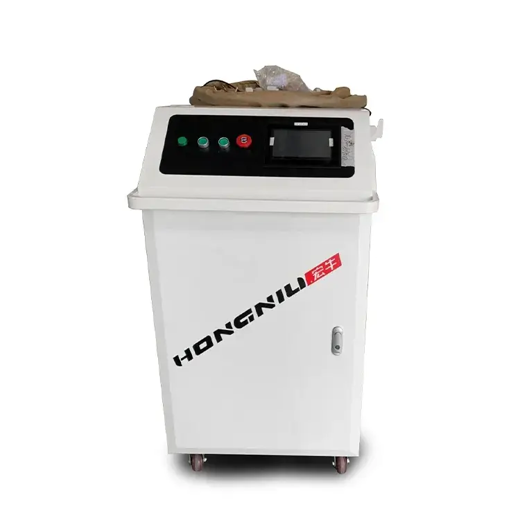 Máy hàn laser sợi cho kim loại thép với thiết bị cấp nguồn dây chuyền