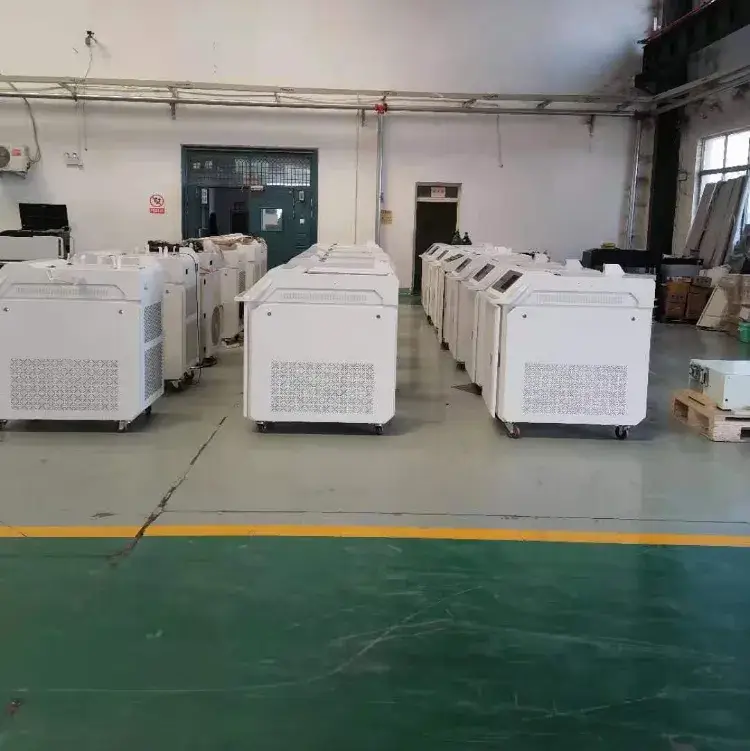 Máy hàn laser sợi cho kim loại thép với thiết bị cấp nguồn dây chuyền hình ảnh 19-description