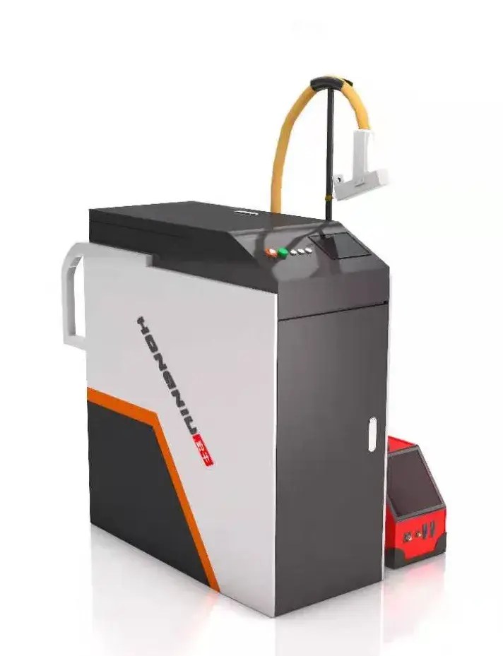 Máy hàn laser sợi cho kim loại thép với thiết bị cấp nguồn dây chuyền