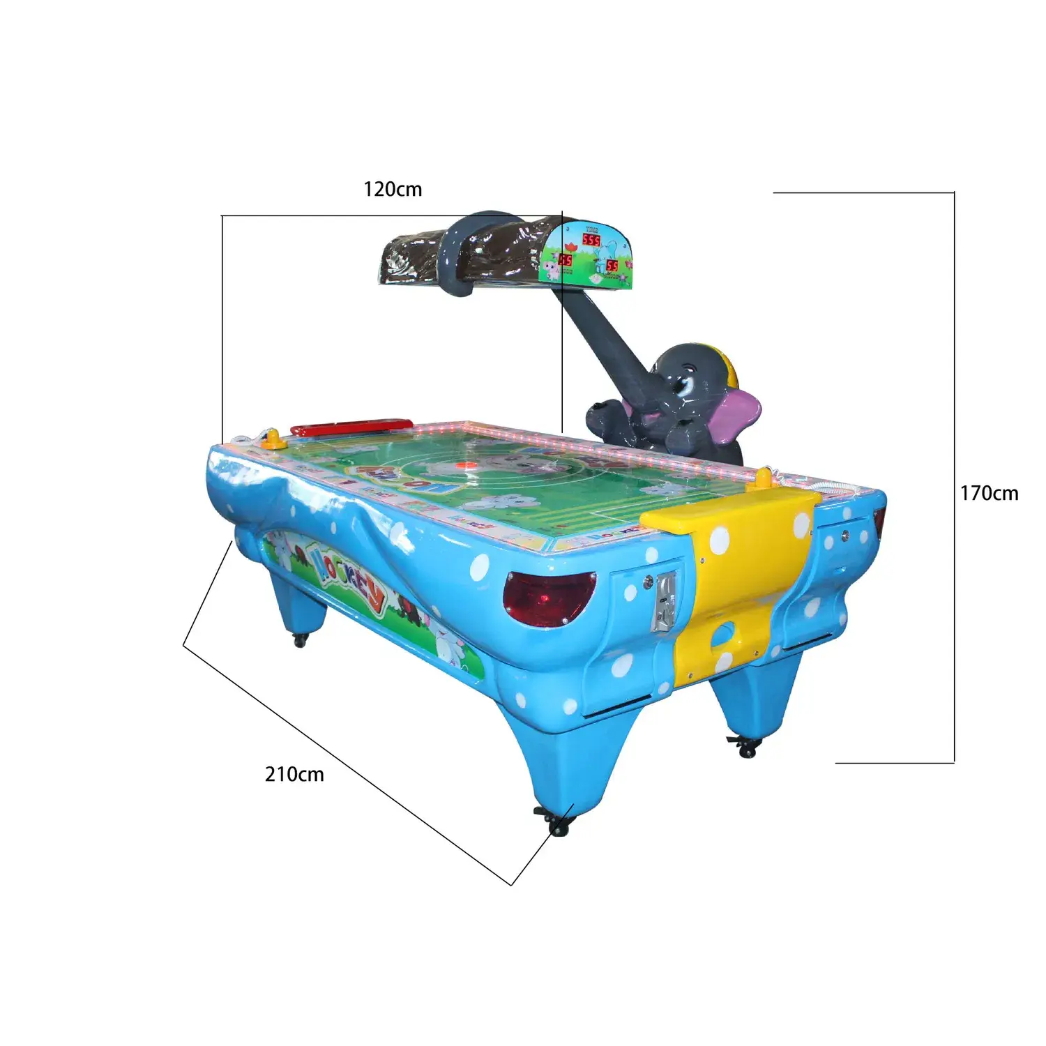 Puck hockey cho trẻ em sử dụng sợi thủy tinh - Máy bàn arcade chơi game air hockey tốt nhất