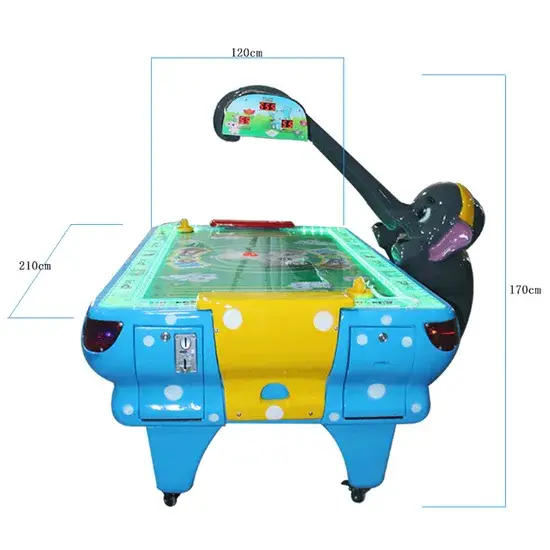 Puck hockey cho trẻ em sử dụng sợi thủy tinh - Máy bàn arcade chơi game air hockey tốt nhất