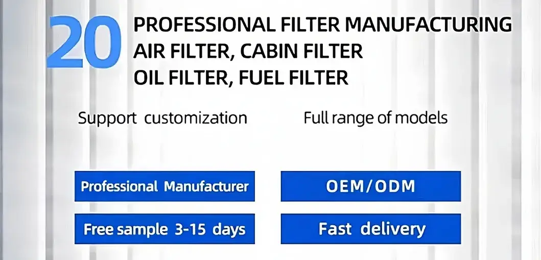 Bộ lọc Không khí hiệu suất cao dành cho Động cơ PU - Mã 1109101-M18 thay thế hình ảnh 24-description