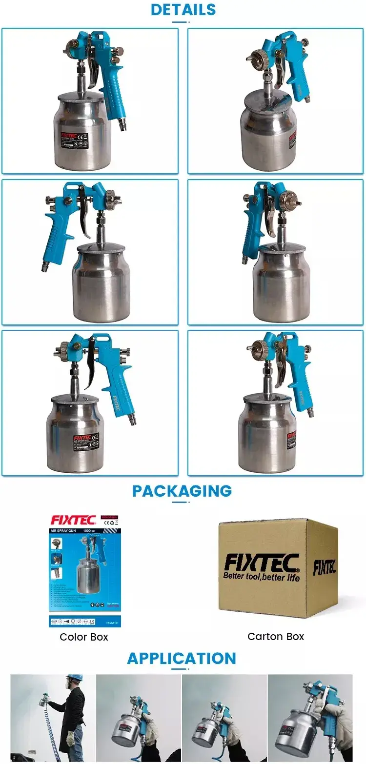 Máy phun sơn cầm tay Fixtec - Sản phẩm công cụ khí nén chất lượng cao hình ảnh 14-description