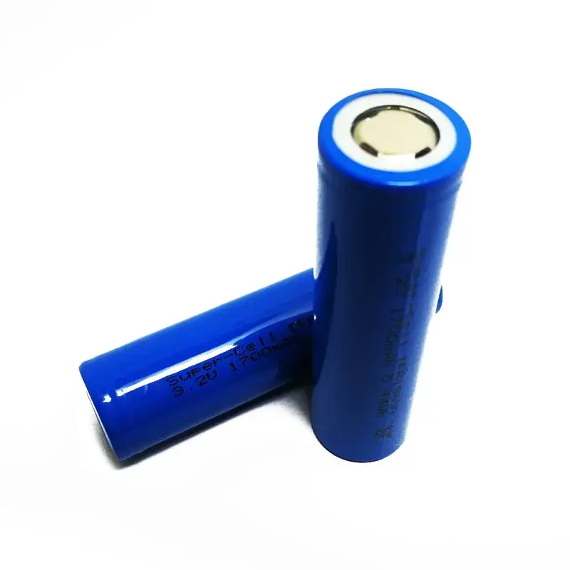 Pin Sạc Hình Trụ Đỉnh Phẳng 3V 3.2V Ifr18650 1700mAh LiFePO4 - Sản Phẩm Chất Lượng hình ảnh 13-description