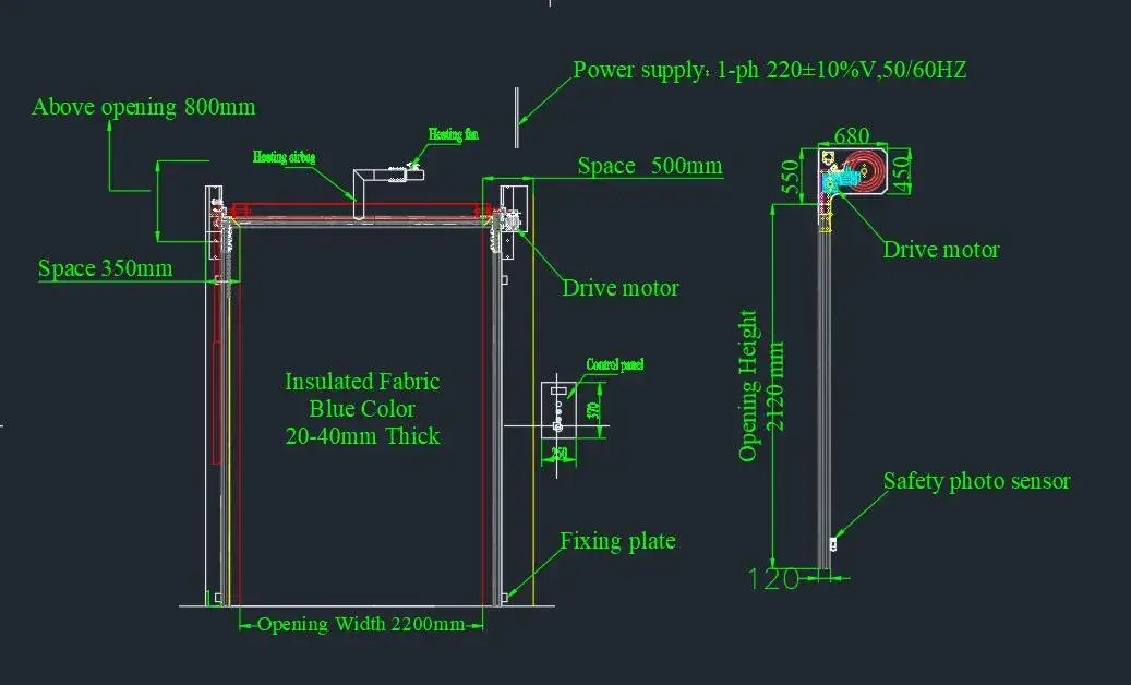 Cách nhiệt nhanh cho tủ đông công nghiệp - Lựa chọn cửa cuốn linh hoạt hình ảnh 17-description