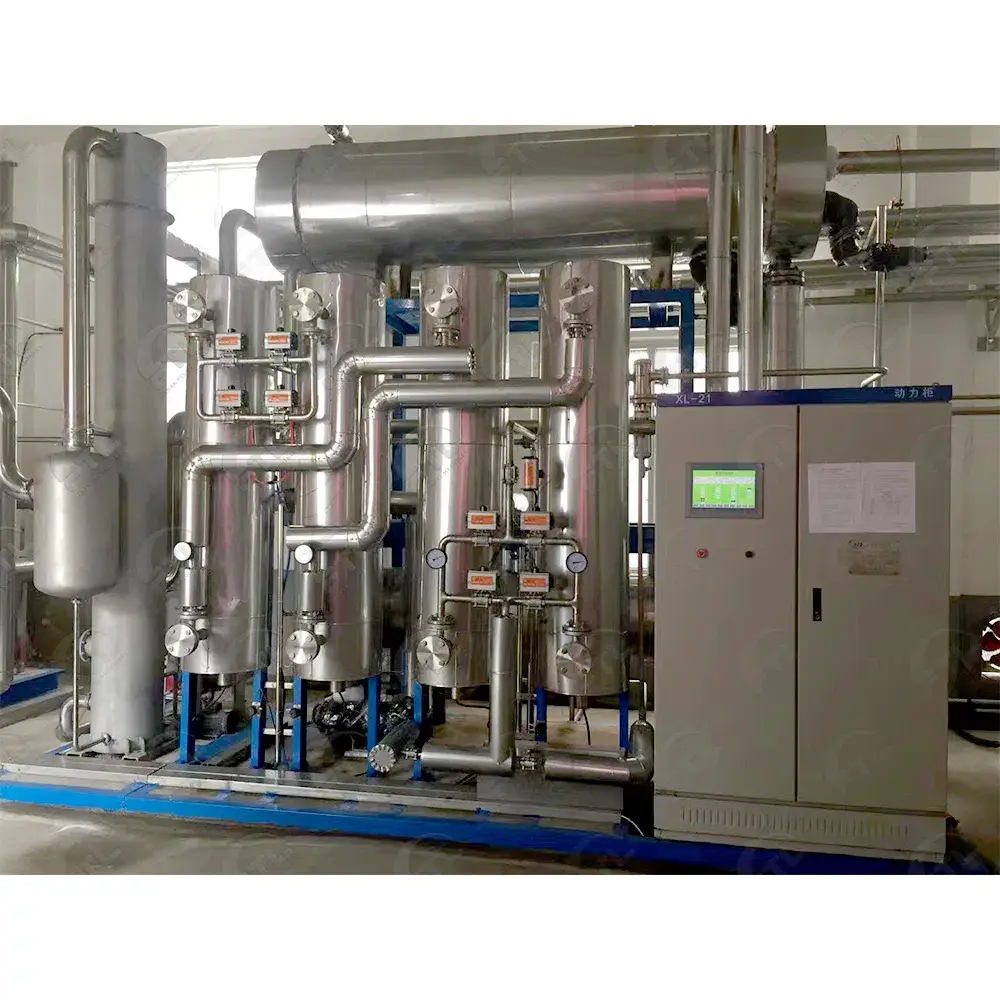 Thiết bị sản xuất từ nhà máy thu hồi khí CO2