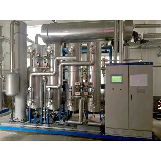 Thiết bị sản xuất từ nhà máy thu hồi khí CO2