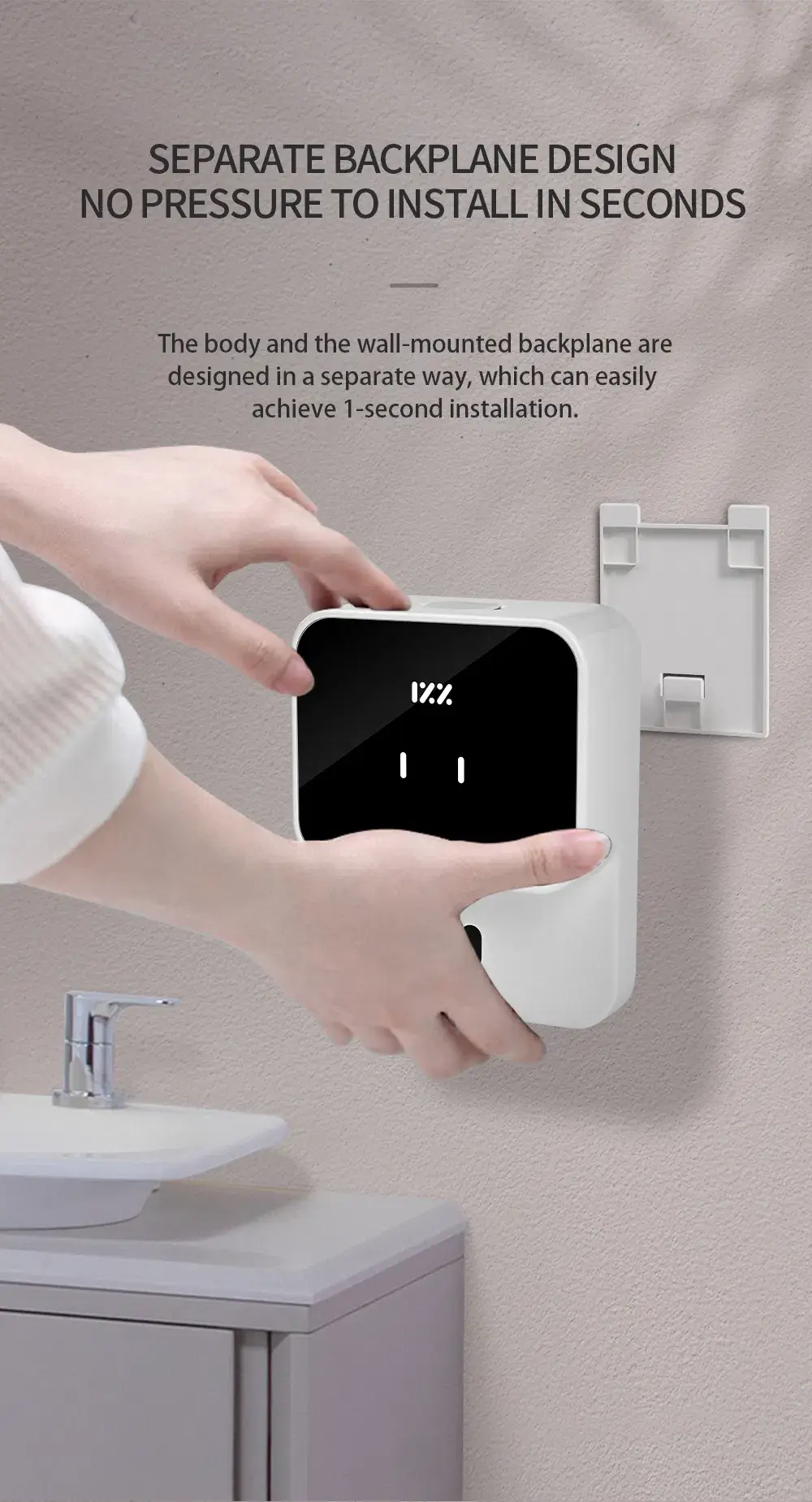 Bình xịt xà phòng tạo bọt - Sản phẩm tiện lợi cho việc rửa tay tại nhà, nhà vệ sinh, văn phòng và nhà hàng hình ảnh 19-description