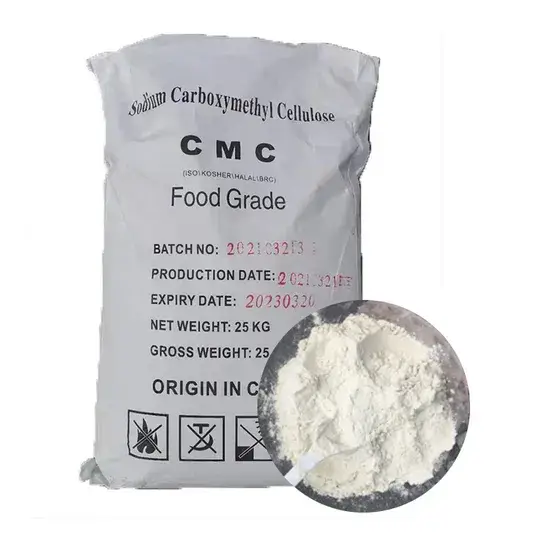 Bột phụ gia CMC Natri Carboxymethyl Cellulose cho thực phẩm