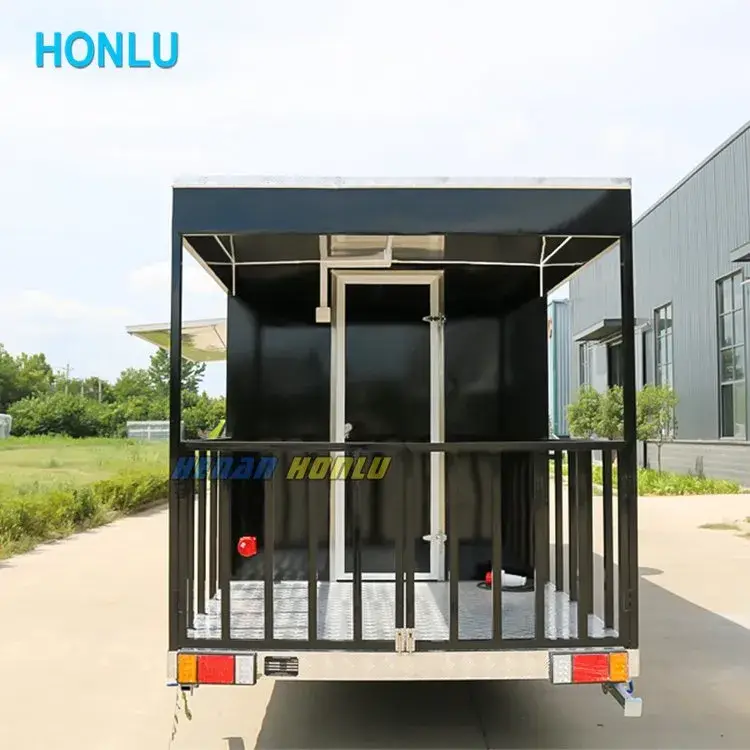 Xe bán đồ ăn đường phố Airstream di động với thiết bị bán hàng đa năng
