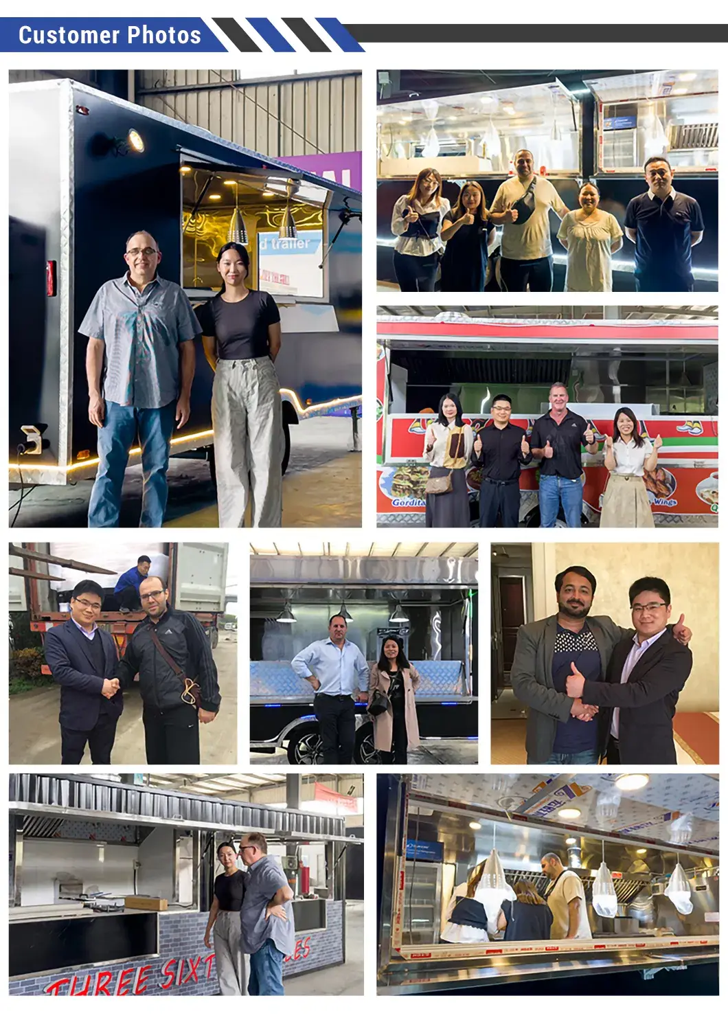 Xe bán đồ ăn đường phố Airstream di động với thiết bị bán hàng đa năng hình ảnh 17-description