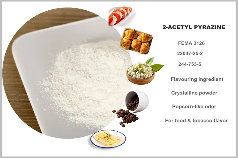 Acetyl Pyrazine - Sản phẩm chất lượng cao từ nhà cung cấp uy tín
2-Acetyl Pyrazine và 2 Acetyl Pyrazine Fema 3126 - Lựa chọn tốt nhất hình ảnh 13-description