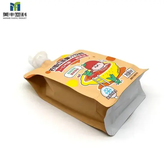 Túi đựng nước sốt, mứt, nước trái cây, đồ uống bằng nhôm lá phẳng chất lượng tốt