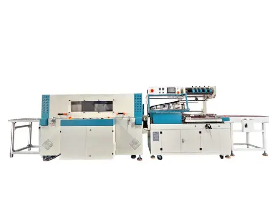 Máy niêm phong và cắt bao bì thực phẩm - Thiết bị co nhiệt và đóng gói hiện đại hình ảnh 1-description