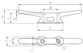 Thép rèn mạ kẽm cho móc thuyền tàu biển từ thép carbon chất lượng cao hình ảnh 16-description