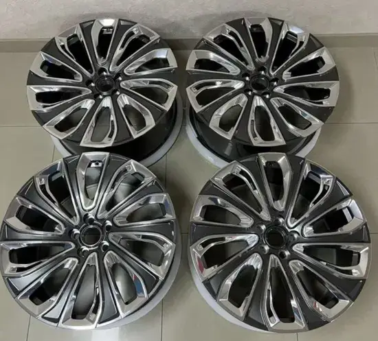 Bánh xe rèn tùy chỉnh đánh bóng sáng bóng màu đen 16-24 5X112, 5X120, 5X130 dành cho xe Range Rover có thể được đề xuất từ nhà cung cấp này