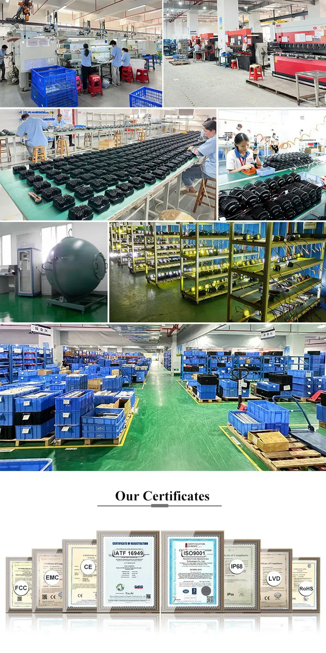 Đèn cảnh báo xoay LED kích thích âm thanh sire cho xe nâng trong kho lưu trữ hình ảnh 23-description