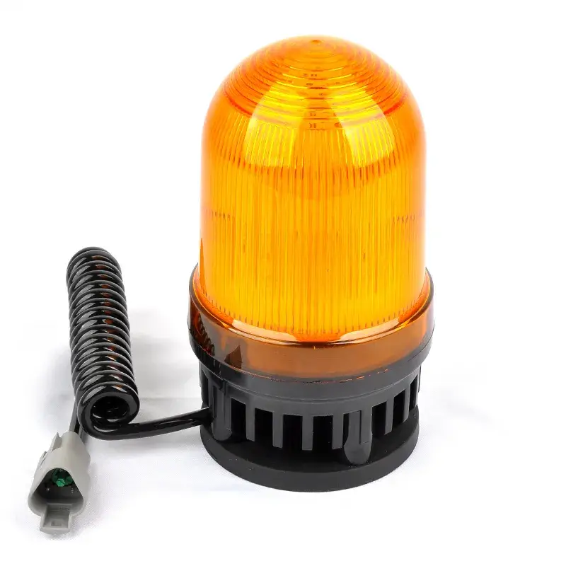 Đèn cảnh báo xoay LED kích thích âm thanh sire cho xe nâng trong kho lưu trữ