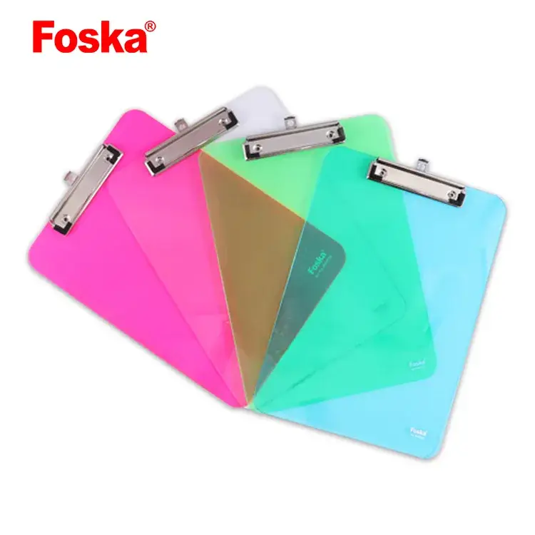 Bảng Clip Foska FC A4: Sản phẩm Kích thước Đa dạng và Màu sắc Phong phú, Phù hợp cho Bác sĩ, Y tá, Giáo viên và Học sinh