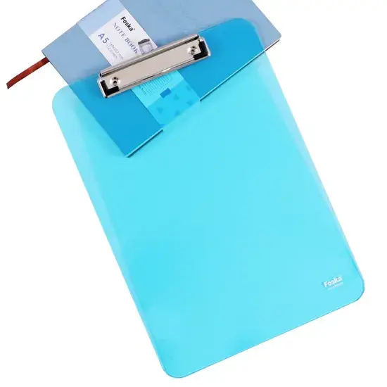 Bảng Clip Foska FC A4: Sản phẩm Kích thước Đa dạng và Màu sắc Phong phú, Phù hợp cho Bác sĩ, Y tá, Giáo viên và Học sinh