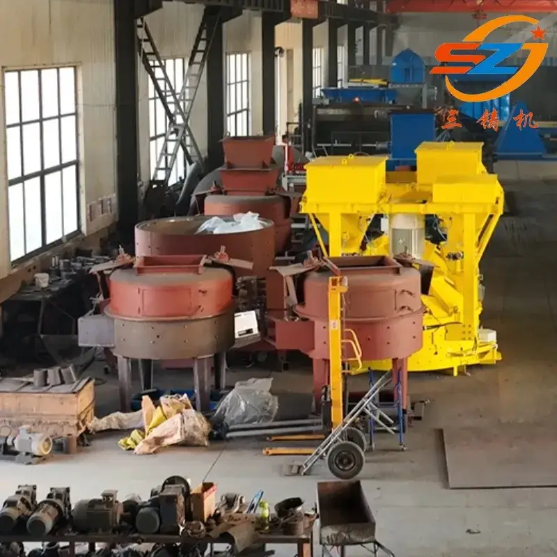 Máy trộn cát xanh Foundry: Sản phẩm hỗ trợ kỹ sư và tùy chọn tùy chỉnh đa dạng