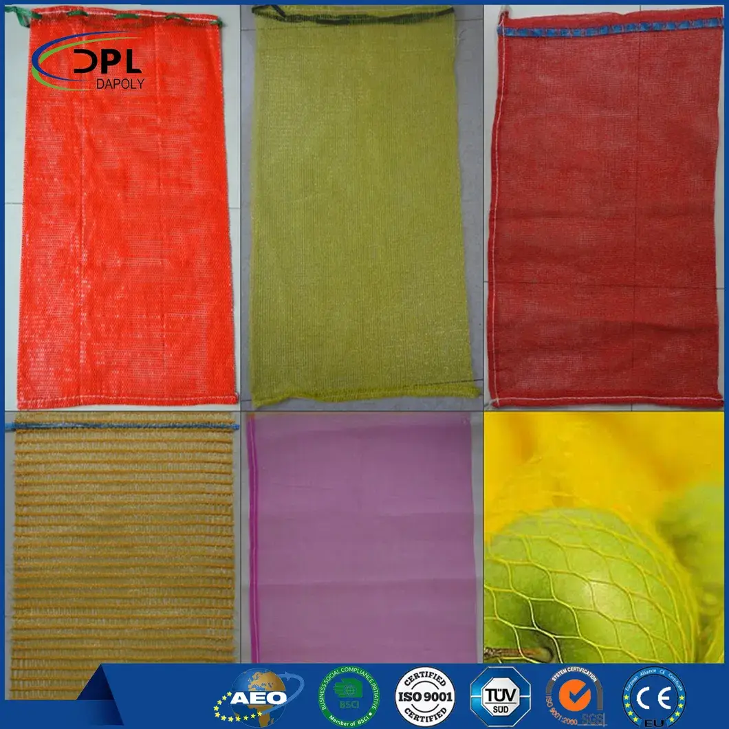 Bao bì lưới dành cho hành tây, khoai tây và rau quả tươi - Mẫu túi hình ống tiện lợi hình ảnh 17-description