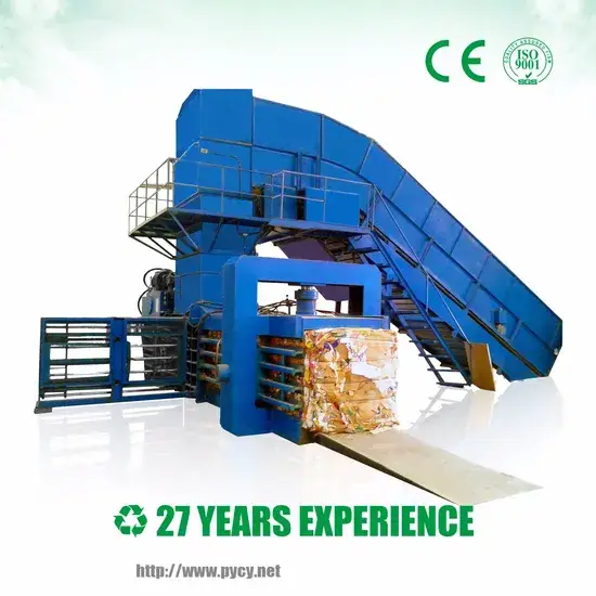 Máy ép lon nhôm tự động hiện đại từ Qiangye Recycling Solutions