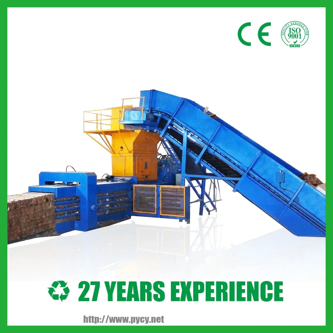 Máy ép lon nhôm tự động hiện đại từ Qiangye Recycling Solutions hình ảnh 12-description