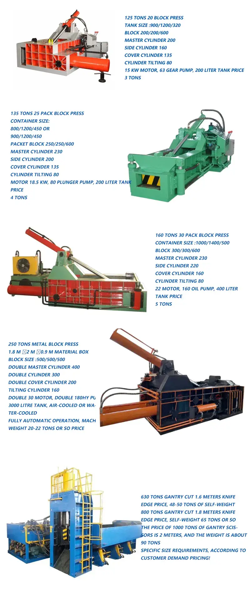 Máy ép khối kim loại tự động sử dụng công nghệ thủy lực hiện đại hình ảnh 13-description