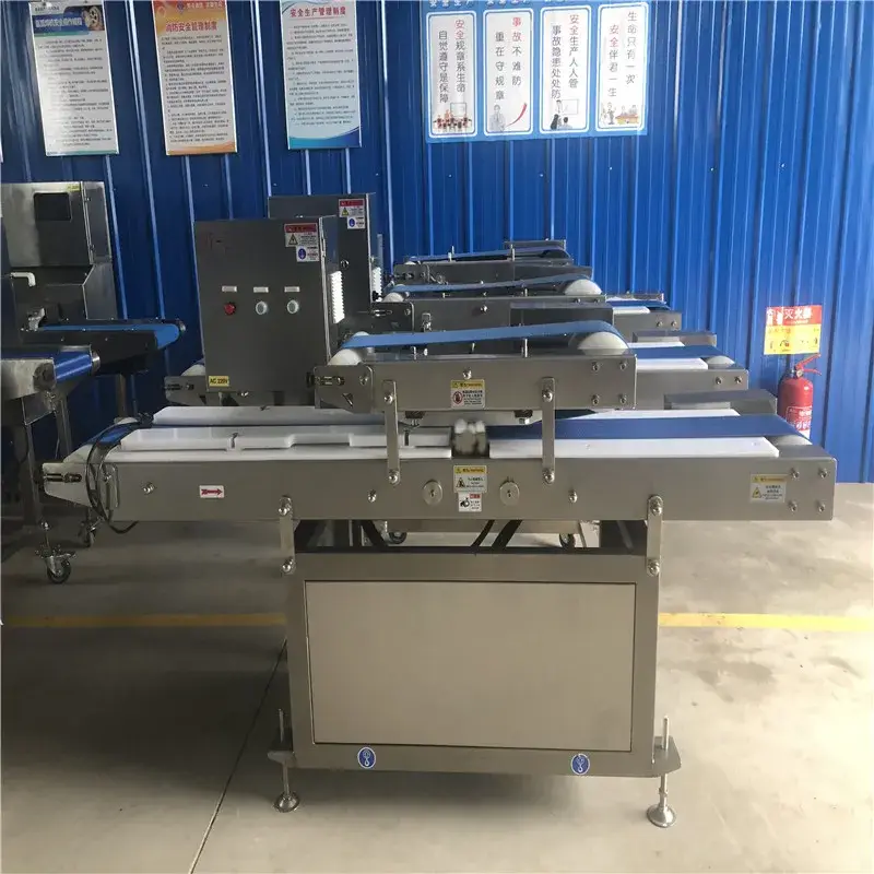 Máy cắt ba chỉ tự động: Thiết bị hoàn toàn tự động cắt ngang thịt