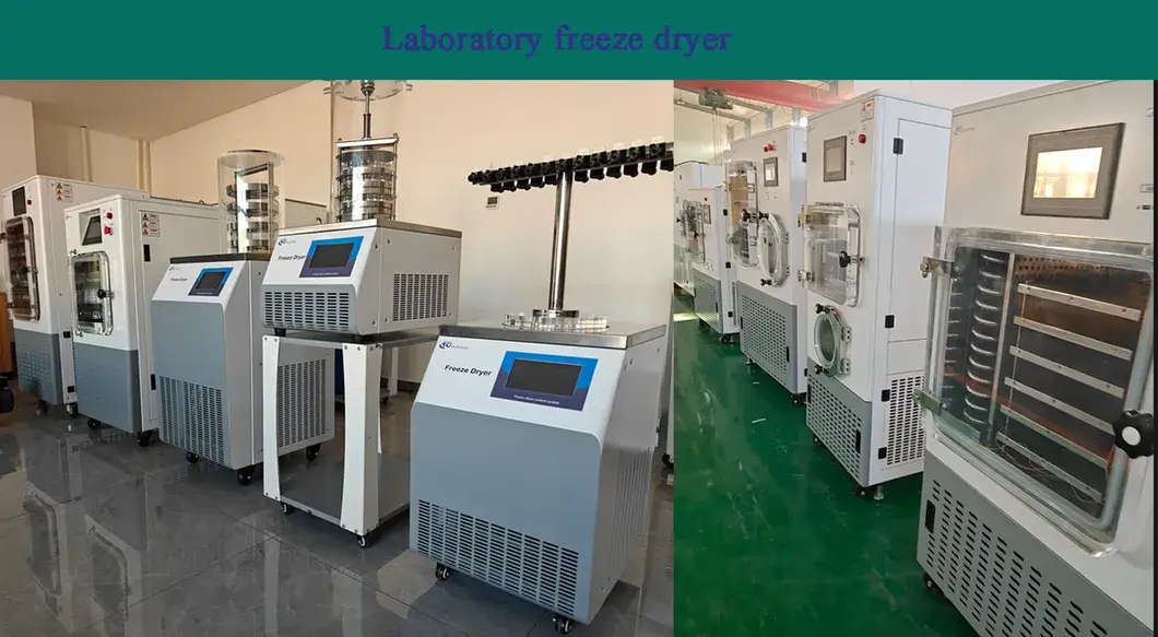 Máy sấy đông chân không tự động với tính năng đông lạnh tại vị trí hình ảnh 27-description