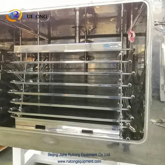 Máy sấy đông chân không tự động với tính năng đông lạnh tại vị trí