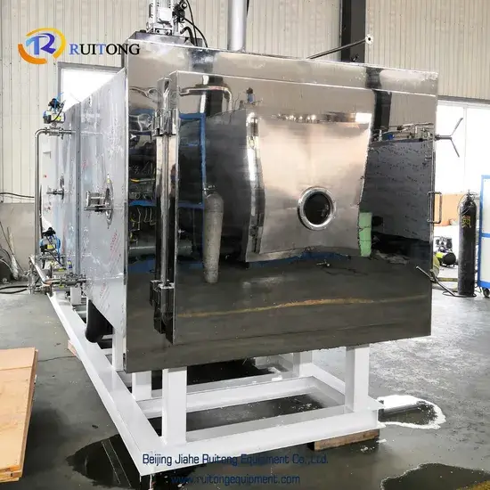 Máy sấy đông chân không tự động với tính năng đông lạnh tại vị trí
