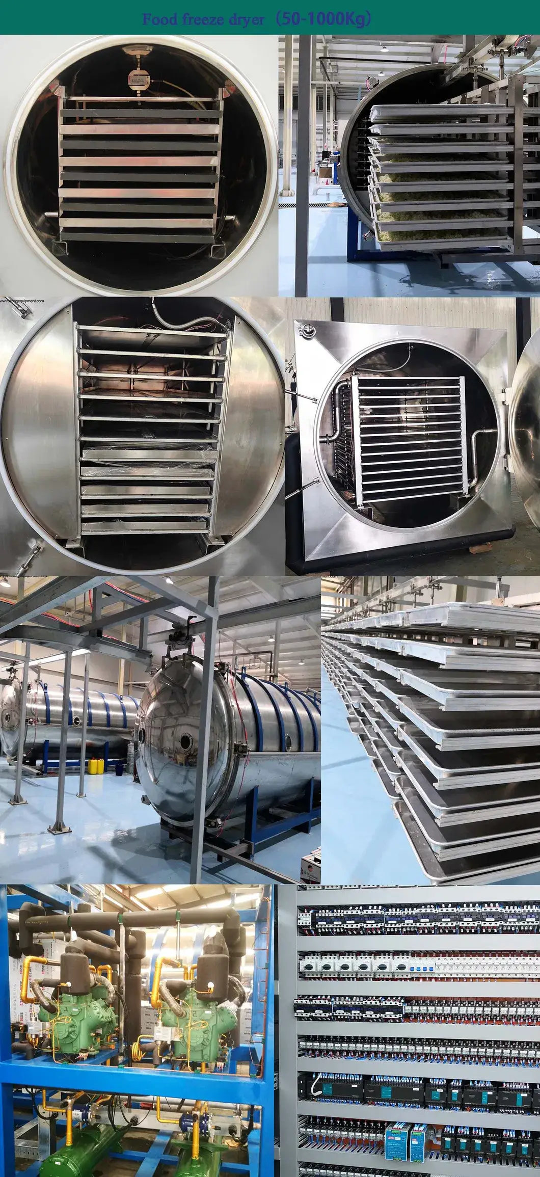 Máy sấy đông chân không tự động với tính năng đông lạnh tại vị trí hình ảnh 31-description