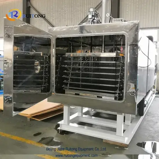 Máy sấy đông chân không tự động với tính năng đông lạnh tại vị trí