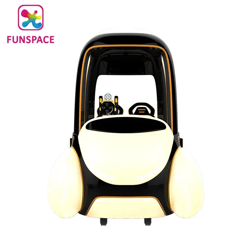 Công viên giải trí Funspace: Xe đồ chơi phát sáng trong bóng tối và xe điện va chạm dành cho trẻ em