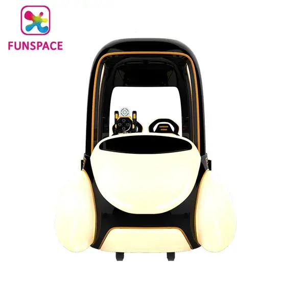 Công viên giải trí Funspace: Xe đồ chơi phát sáng trong bóng tối và xe điện va chạm dành cho trẻ em