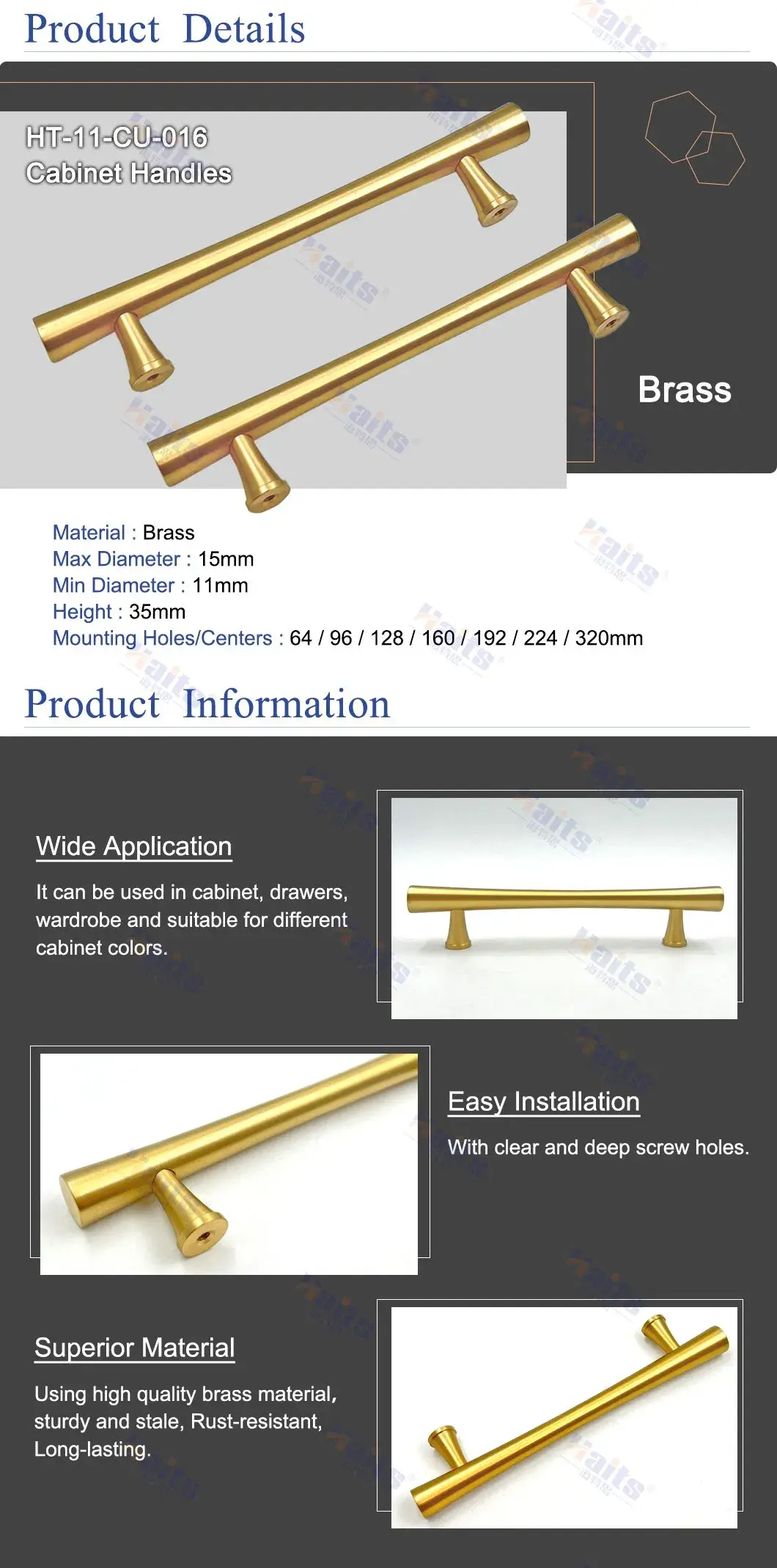 Phụ kiện nội thất bếp và tay nắm đồ đồng độc đáo hình ảnh 12-description