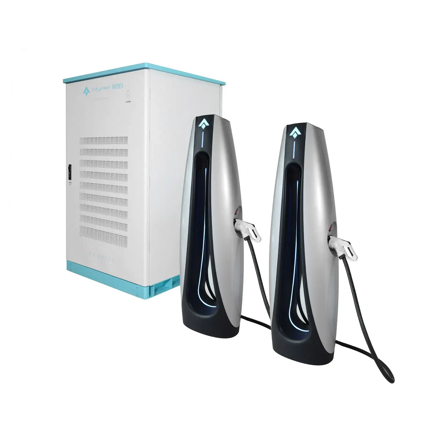 GAC Energy 120kw Sạc Xe Điện EV với Mô-đun 4G, Được Cấp Chứng Nhận TUV&CE và Kết Nối WiFi & Ethernet
