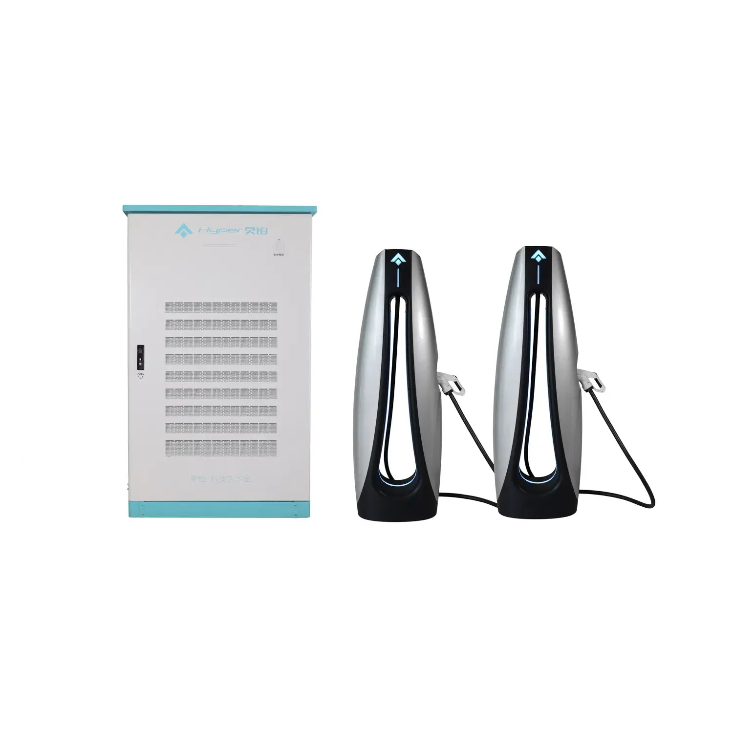 GAC Energy 120kw Sạc Xe Điện EV với Mô-đun 4G, Được Cấp Chứng Nhận TUV&CE và Kết Nối WiFi & Ethernet
