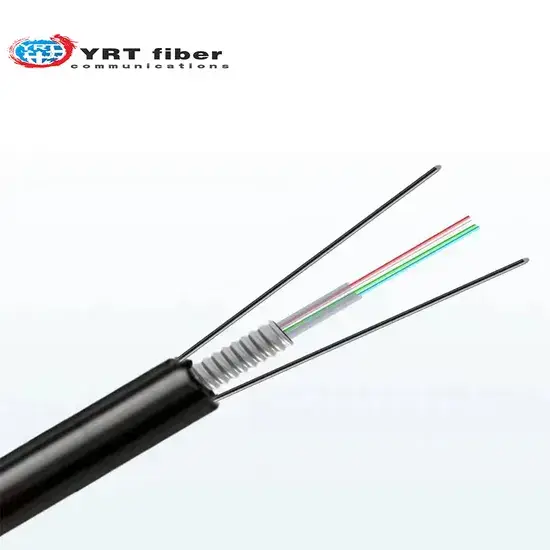 Cáp quang GYXTW chống nước và chịu môi trường khắc nghiệt, loại ống trung tâm, có 2-24 lõi