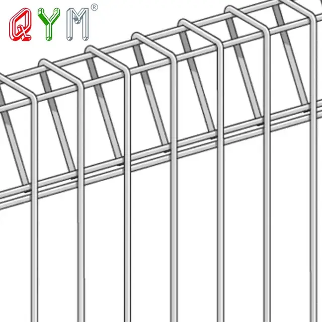 Hàng rào lưới hàn BRC cuộn tròn bọc mạ kẽm chất lượng tốt