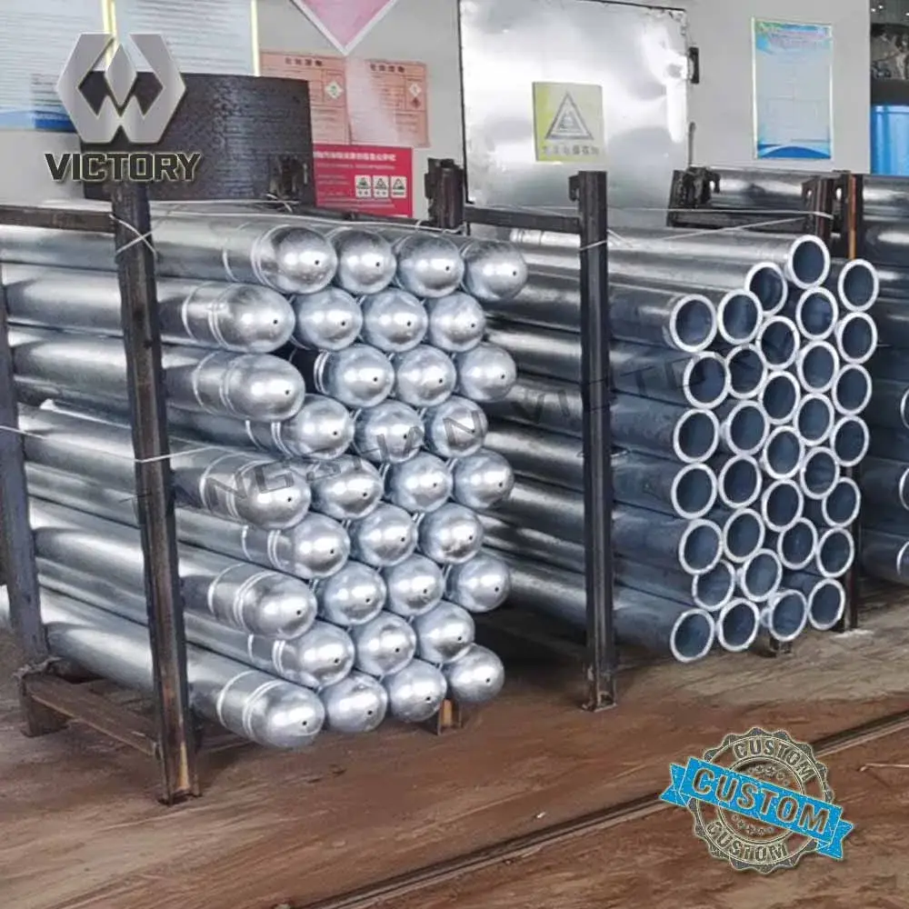 Cột giao thông hình tròn chắc chắn với lớp thép mạ kẽm 85um cao cấp hình ảnh 17-description