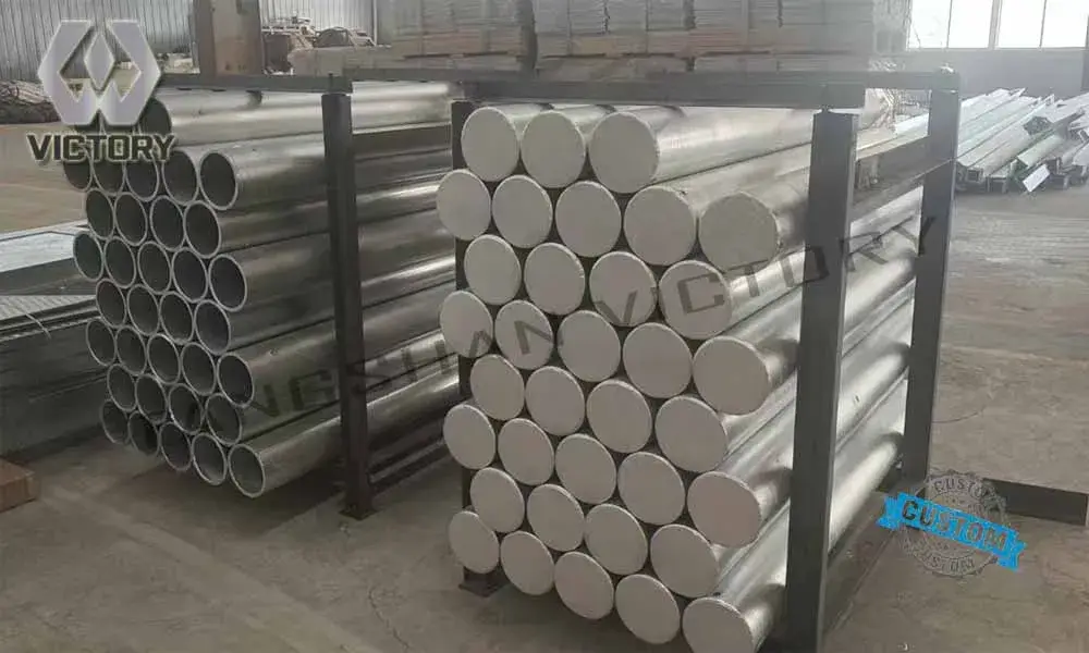 Cột giao thông hình tròn chắc chắn với lớp thép mạ kẽm 85um cao cấp hình ảnh 23-description
