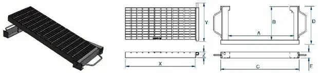 Khung lưới hố ga mạ kẽm - Sản phẩm chất lượng, đa dạng mẫu mã hình ảnh 13-description