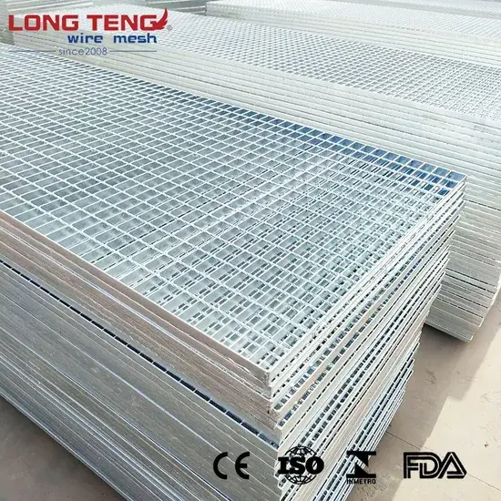 Sản phẩm sàn thép hàn mạ kẽm kích thước 25X3 cho các ngành công nghiệp