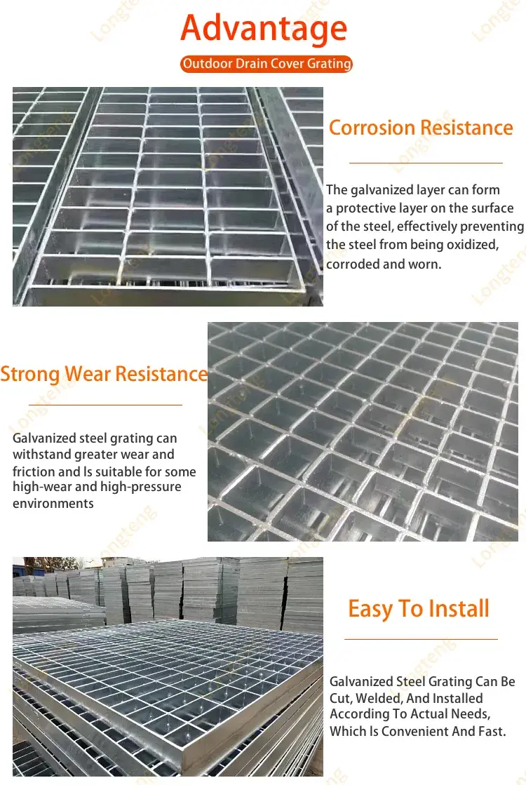 Sản phẩm sàn thép hàn mạ kẽm kích thước 25X3 cho các ngành công nghiệp hình ảnh 18-description